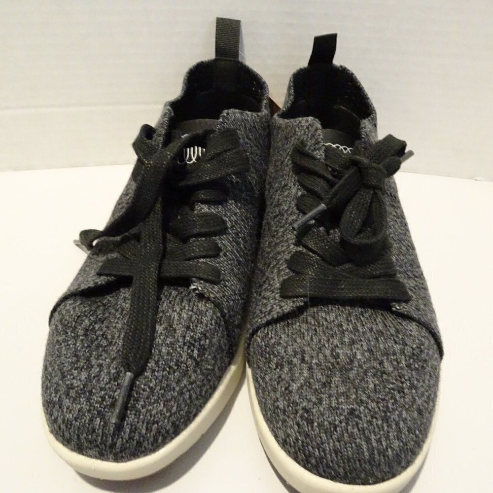 WOOLLOOMOOLOO Darwin Gray Wool Lace Up Sneakers Shoes Size 36 EU 7 US NEW